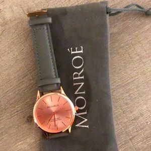 Monroe Ladies watch leather strap